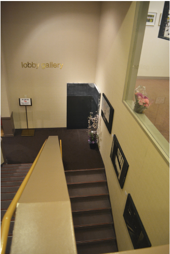 View staircase from the second floor